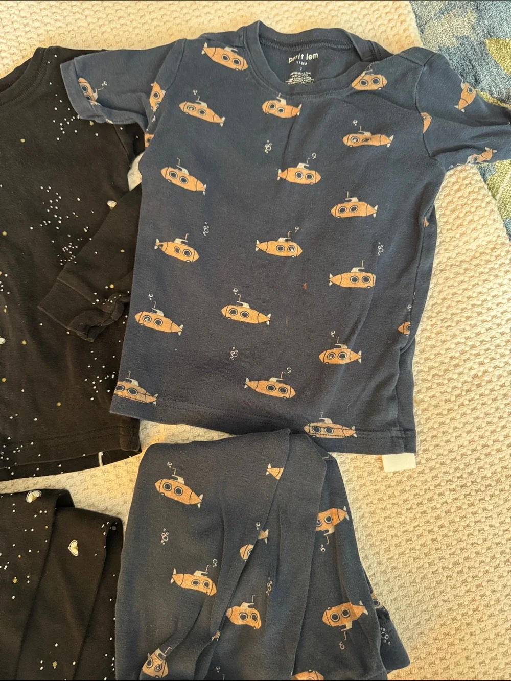 Bundle of 3 Petit Lem 3T Pajama Sets